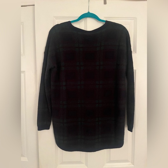 Madewell Plaid Mohair Sweater - Picture 4 of 6